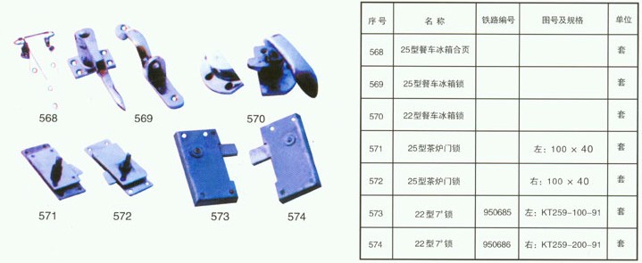 铁路配件